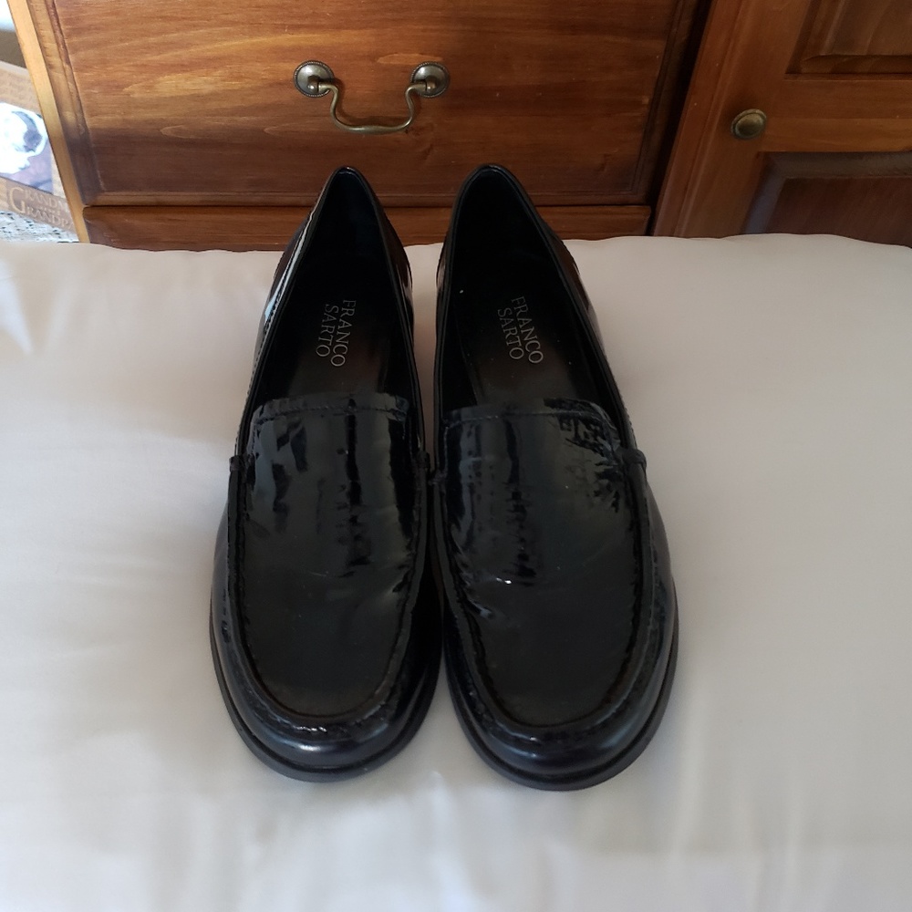 Franco Sarto Patent leather loafers size 8